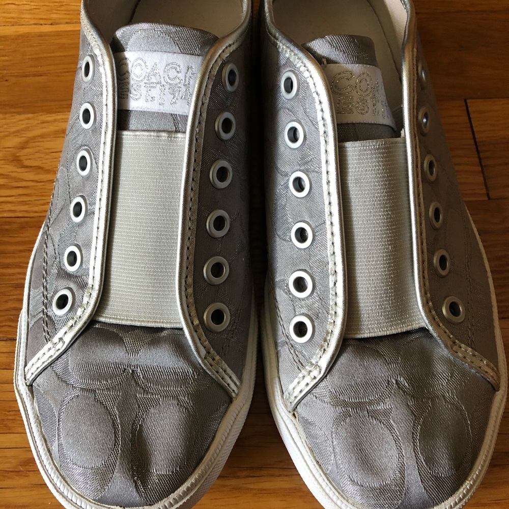 Gently used coach slip on